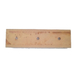 Contre lame de godet centrale reversible 3 trous en 1 1/4