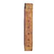 Contre lame de godet centrale reversible 6 trous en 3/4