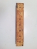 Contre lame de godet centrale reversible 6 trous en 3/4