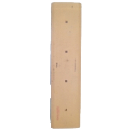 Contre lame de godet centrale reversible 4 trous en 7/8
