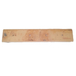Contre lame de godet centrale reversible 4 trous en 7/8