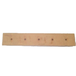 Contre lame de godet centrale reversible 5 trous en 7/8