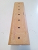 Contre lame de godet centrale reversible 7 trous en 7/8