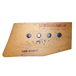 Contre lame de godet coin droit reversible 4 trous en 3/4