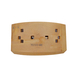 Embout droit de lame de niveleuse reversible 5 trous en 3/4