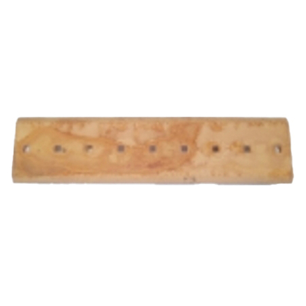 Contre lame de godet centrale reversible 9 trous en 1