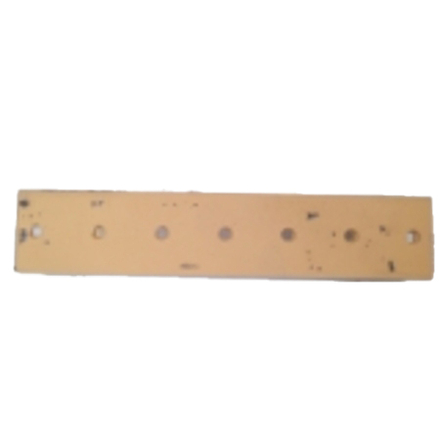 Contre lame de godet latérale reversible 7 trous en 3/4