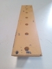 Contre lame de godet latérale reversible 7 trous en 3/4