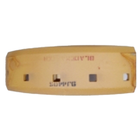Coin droit de lame de niveleuse reversible 4 trous en 1