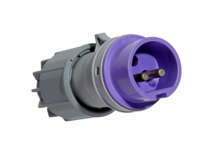 Fiche mâle 24V 2P 16A-CEBA-P17M2B1624P