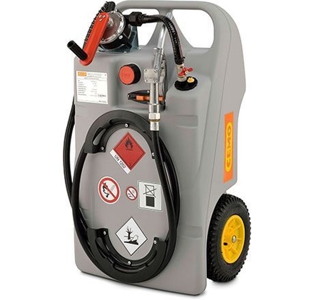 Caddy Ravitailleur gasoil 60, CENTRI SP30 12 V, pistolet automatique CEMO - 11133