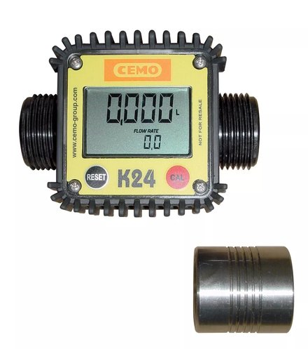 Compteur digital K24 en polypropylène, 7 à 120 l/min pour pompe CENTRI CEMO - 8644