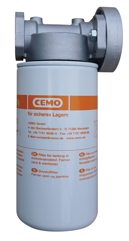 Filtre complet à eau et particules, débit maxi 70 l/min, 30 µm CEMO - 90695