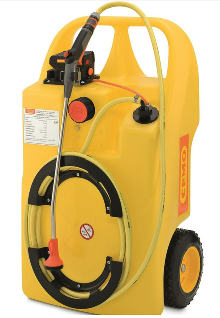 Caddy arrosage 60 CEMO silencieux, batterie Lithium CAS 18 V 2 Ah, chargeur - 91669