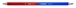 CRAYON DE MARQUAGE LYRA DUO SLIM ROUGE ET BLEU EN ÉTUI DE 12 -2920101