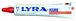 MARQUEUR À BILLE LYRA PEINTURE INDÉLÉBILE EN BOITE DE 10 LYRA MARK ROUGE - OMYACOLOR-4150017