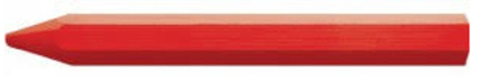 Craie de marquage 796 rouge cire boîte de 12 -4860017