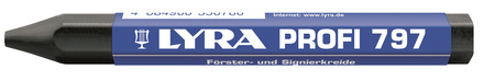 CRAIE DE MARQUAGE LYRA FORESTIÉRE NOIRE À L'HUILE EN BOÎTE DE 12 - QUALITÉ PRO 797 - 4870099