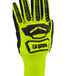 Gant EUROCUT IMPACT 100 noir/jaune - COVERGUARD - 1CHIC60