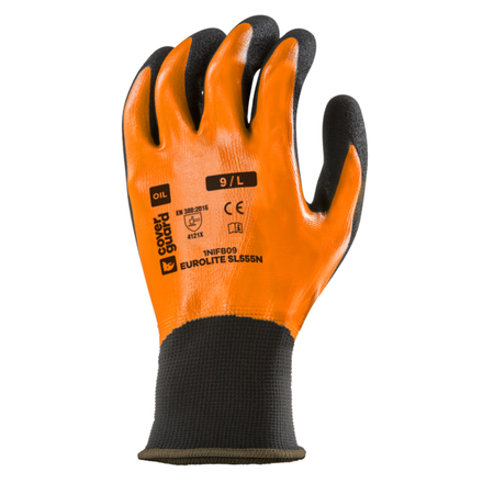 Gant EUROLITE SL555N Jauge 15 noir - COVERGUARD - 1NIFB