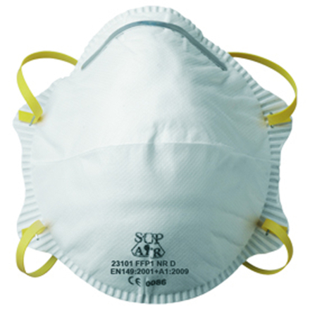Masque coque MO23101 FFP1 NR SL - Boîte de 20 pièces - COVERGUARD - 23101