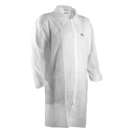 Blouse WHITE SPP COAT blanc - sans poches 4 press - COVERGUARD - MO41105