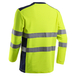 T-shirt manches longues RIKKA bleu marine/jaune - COVERGUARD - 5RIK160