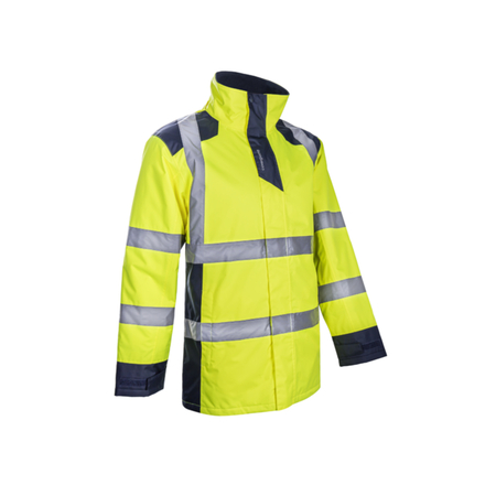 Parka SOKOBIE bleu marine/jaune - COVERGUARD - 5SOK16