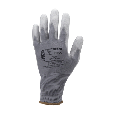 Gant EUROLITE 6030 Jauge 13 gris - COVERGUARD - MO6030