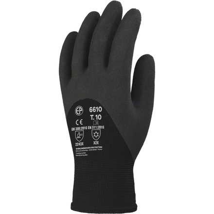 Gant EUROWINTER 6610 noir - COVERGUARD - MO6610