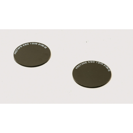 Verre de soudage WELDING GLASS / VERRE DE SOUDURE T5 - Boîte de 100 pièces - COVERGUARD - 6WEL050NSI