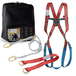 Kit de retenue harnais 2 points + longe réglable + sangle d'ancrage - COVERGUARD - 71610