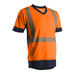 T-shirt manches courtes KYRIO bleu marine/orange - COVERGUARD - 7KYRO