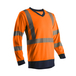 T-shirt manches longues SUNO bleu marine/orange - COVERGUARD - 7SUNO