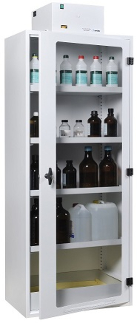 Armoire de sécurité CYLTEC avec ventilation filtrante intégrée pour produits corrosifs - AFFBE1C