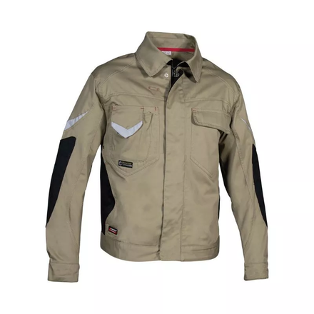 Veste WORKMASTER beige/noir - Taille standard - COFRA - V011-0-00