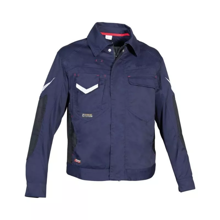 Veste WORKMASTER bleu/noir - Taille standard - COFRA - V011-0-02