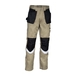 Pantalon BRICKLAYER beige/noir - Jambes longues - COFRA - V015-0-00