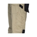 Pantalon BRICKLAYER beige/noir - Jambes longues - COFRA - V015-0-00