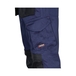 Pantalon BRICKLAYER bleu/noir - Jambes courtes - COFRA - V015-0-02