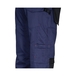Pantalon BRICKLAYER bleu/noir - Jambes courtes - COFRA - V015-0-02