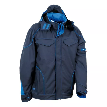 Veste Softshell TECKA bleu/royal - Taille standard - COFRA - V415-0-02