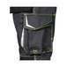 Pantalon Multipoche GONDOMAR antr./noir/vert citron - Jambes courtes - COFRA - V486-0-04