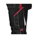 Pantalon Multipoche GONDOMAR noir/rouge - Jambes courtes - COFRA - V486-0-05