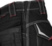 Pantalon Multipoche GONDOMAR noir/rouge - Taille standard - COFRA - V486-0-05