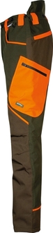 Pantalon WITTENAU taupe/marron/orange - Taille standard - COFRA - V540-0-04