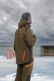 Veste Softshell KLARBO taupe/noir/orange - Taille standard - COFRA - V552-0-04