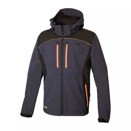 Veste Softshell KLARBO anthracite/noir/orange - Taille standard - COFRA - V552-0-06