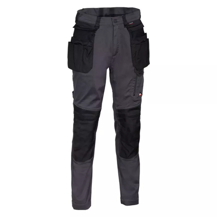 Pantalon Multipoches KUDUS gris/noir - Jambes longues - COFRA - V568-0-01