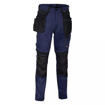 Pantalon Multipoches KUDUS bleu/noir - Jambes longues - COFRA - V568-0-02